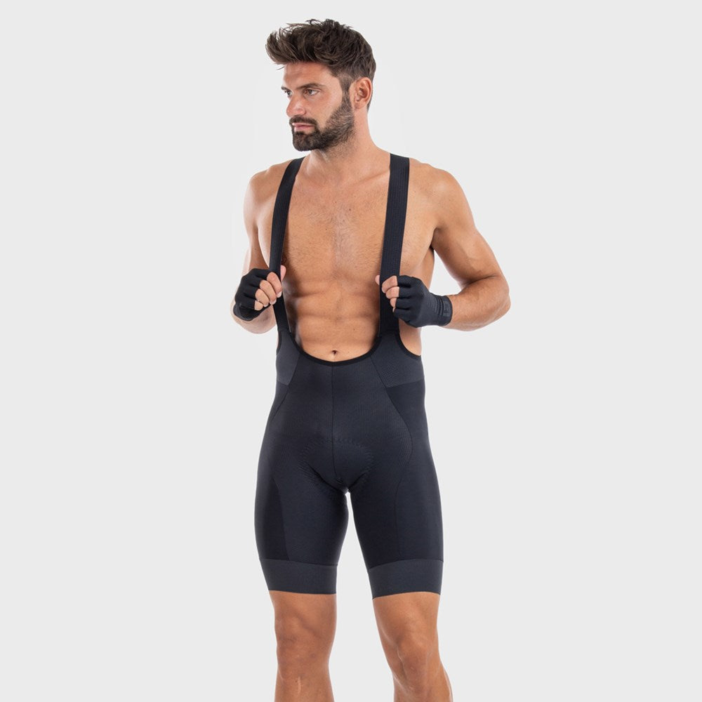 Black GT Mens Cycling Bib Shorts