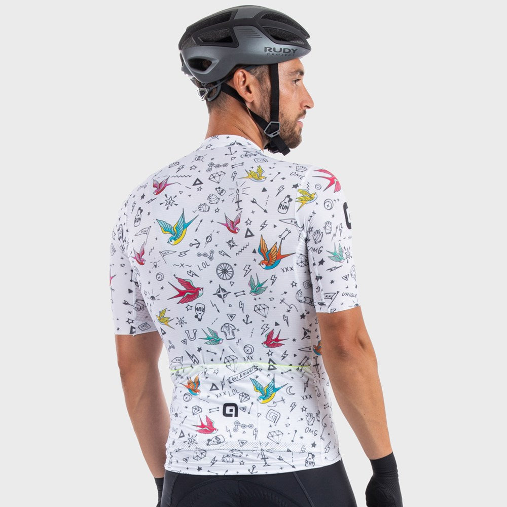 PRR Versilia Men's Jersey White Ale Cycling Australia