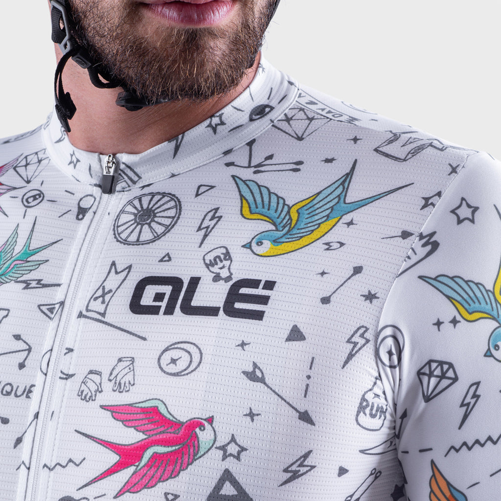 PRR Versilia Men's Jersey White Ale Cycling Australia