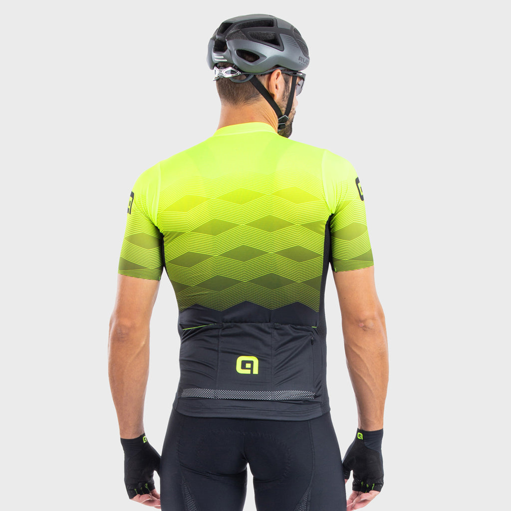 fluro cycling jersey